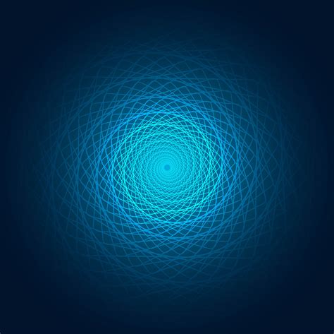 Abstract blue swirl lines background illustration 257068 Vector Art at ...