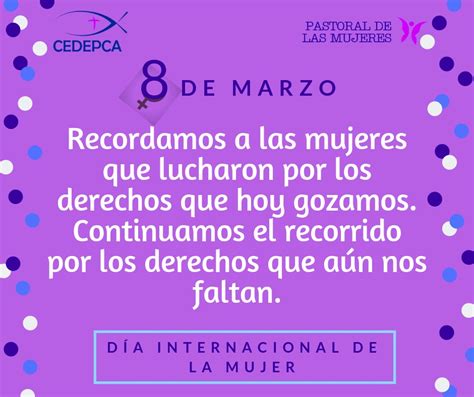 Lista 97+ Foto Frases Del Dia De La Mujer 8 De Marzo Mirada Tensa