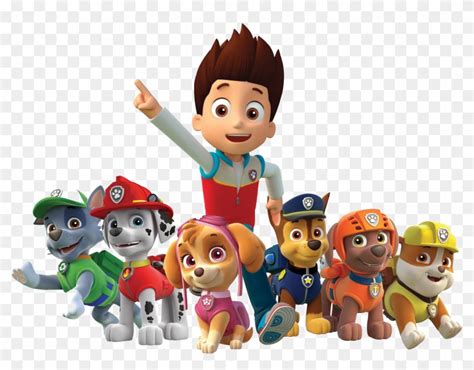 Paw Patrol Characters Png, Transparent Png - 1754x1240(#327678) - PngFind