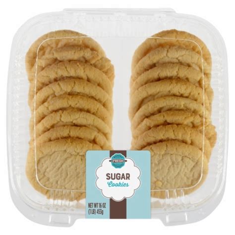 King Soopers Sugar Cookies, 16 ct / 16 oz - Kroger