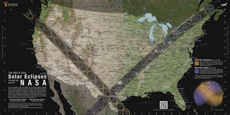 Nasa 2024 Eclipse Map - Peri Anna-Diane