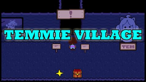 UNDERTALE TUTORIAL - CÓMO IR A PUEBLO TEMMIE [TEMMIE VILLAGE] - YouTube