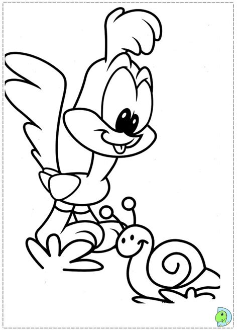 Baby Looney Tunes Coloring page- DinoKids.org