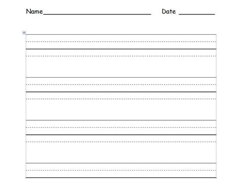 Printable Handwriting Worksheets