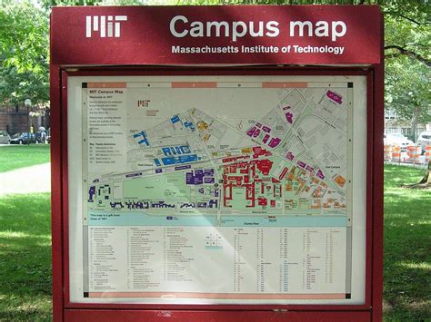 MIT Campus Map