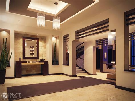 Large hallway design | Interior Design Ideas