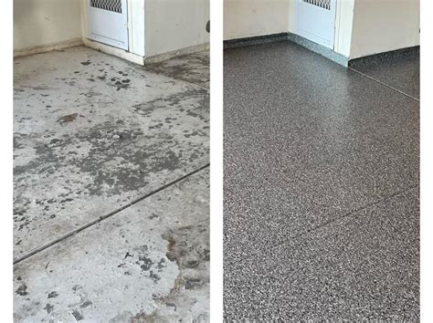 Before and After Photos - Epoxy Floor Coatings | Garage Floor Coatings