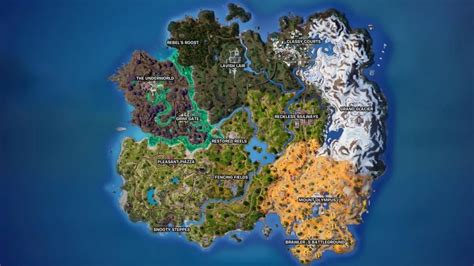 Fortnite map – Chapter 5, Season 2