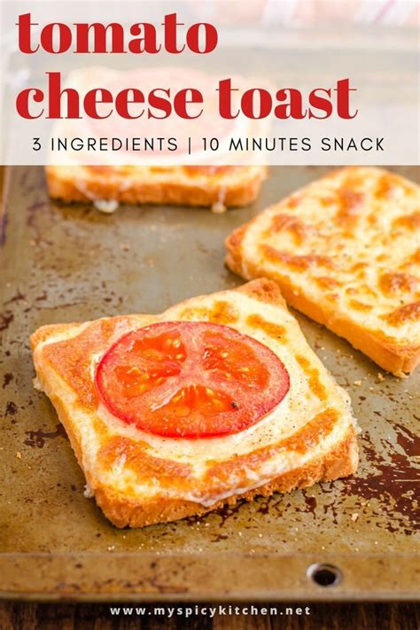 3 ingredient tomato cheese toast – Artofit