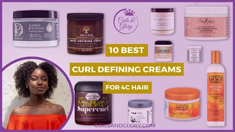 10 Best Curl Defining Creams For 4c Hair Curl Definition - Coils and Glory