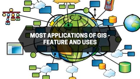 Most Applications of GIS - Feature and Uses | GIS for LIfe