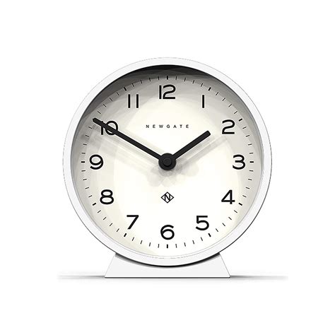 Buy NEWGATE® M Mantel Silent Sweep Mantel Clock - 'No Tick' - A Modern ...