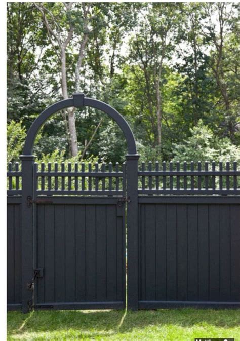 Awesome Awesome 25+ Black Garden Fences Design for Black Garden https ...