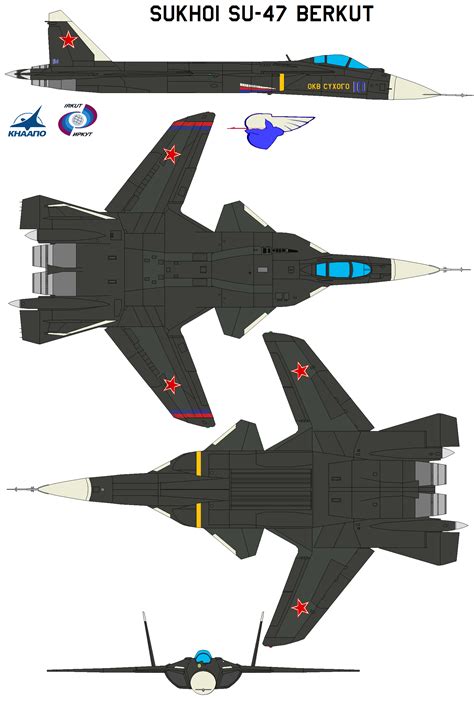 Sukhoi Su-47 Berkut by bagera3005 on DeviantArt