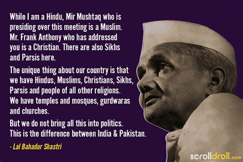 16 Lal Bahadur Shastri Quotes About Freedom, Patriotism & India