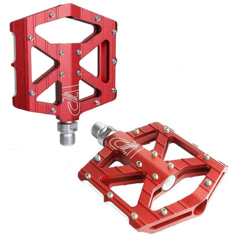 Buy VP Alloy CNC Mountain MTB BMX Bike Bicycle Flat Pedals Red | CD