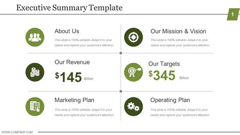 Executive Summary Template Powerpoint Show | PowerPoint Slide Images ...