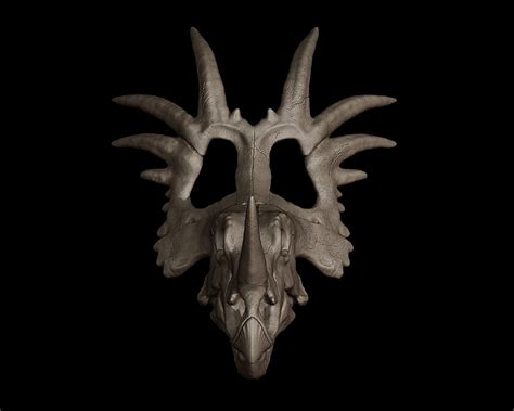 Styracosaurus Skull on Behance