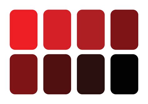 Abstract red color shades palette 41638401 Vector Art at Vecteezy