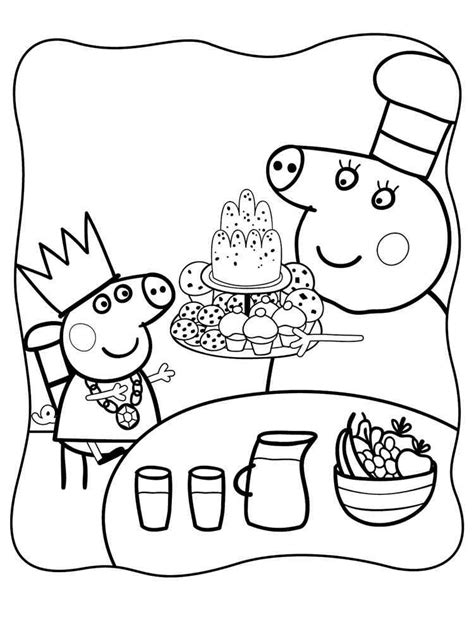 Free Printable Peppa Pig Coloring Pages - prntbl ...