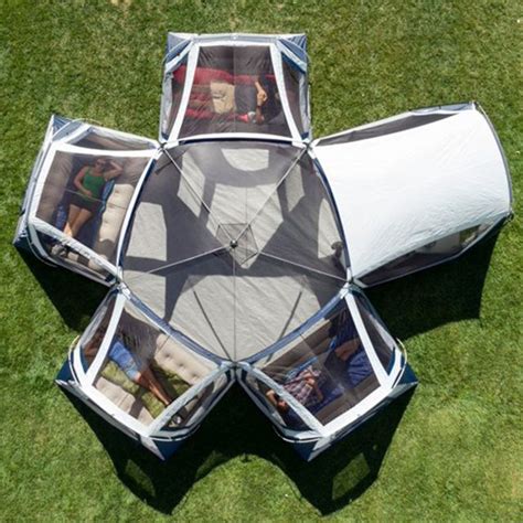 This 20-Person Tent Has Sleeping ‘Rooms,’ So Everyone in Your Family ...