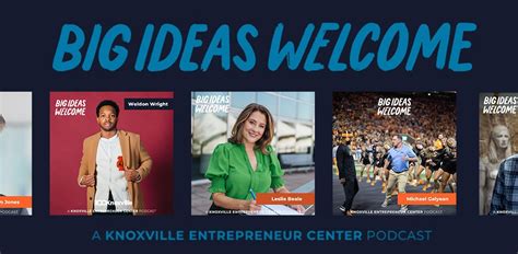 Big Ideas Welcome Podcast - Knoxville Entrepreneur Center