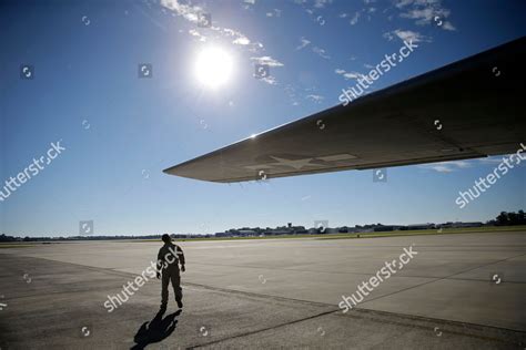 Crew Member B29 Bomber Performs Walk Editorial Stock Photo - Stock ...