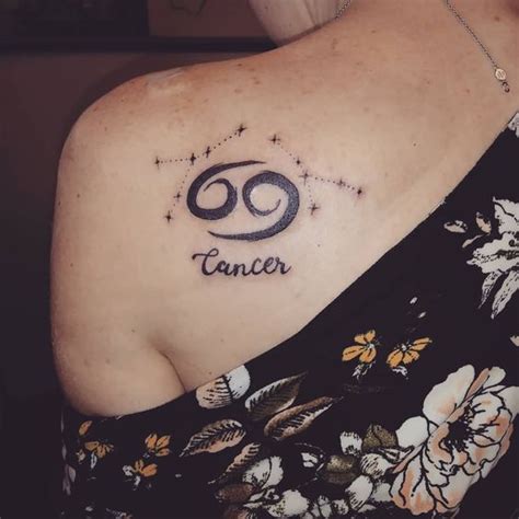 35 Adorable Cancer Tattoo Ideas To Impress Everyone