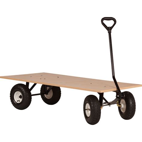 Farm-Tuff Flatbed Garden Wagon — 1,000-Lb. Capacity, 48in.L x 24in.W ...