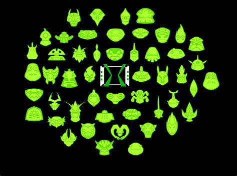 All ben 10 omnitrix aliens - zoomtasty