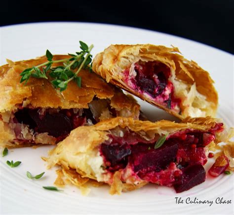 Beetroot and Goats' Cheese Wellington - The Culinary Chase