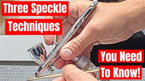 Airbrush Speckle Technique’s – How to - The Airbrush Garage