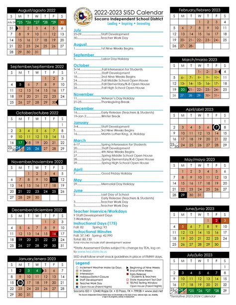 Sisd Calendar 2023 2024 – Get Calendar 2023 Update