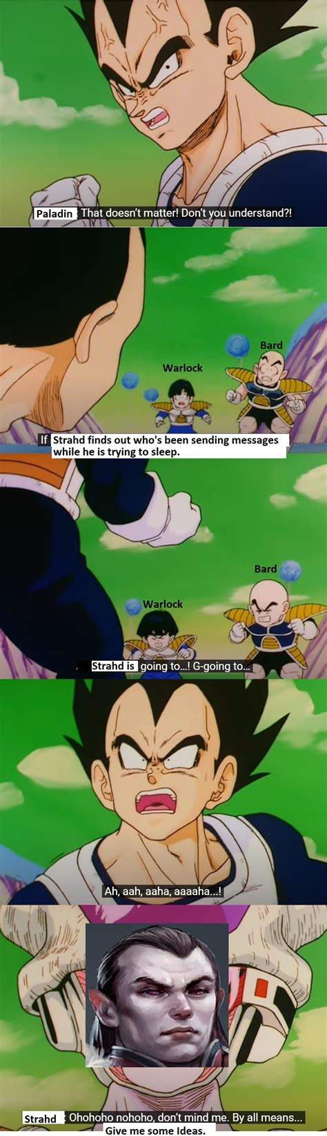 Seeing the increase in DBZA memes I present: Talk shit, get hit; BBEG ...