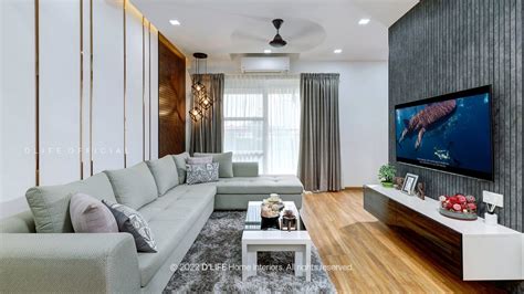 A Stylish Modern Apartment Interior Project in South India