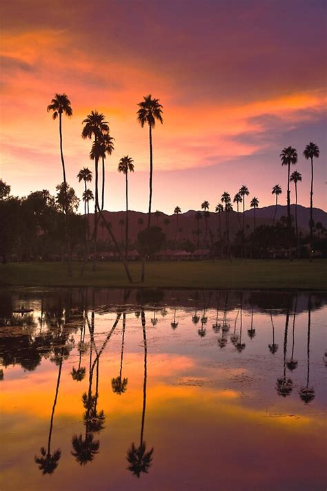 "Palm Springs Sunset 1" Photographic Prints by photosbyflood | Redbubble