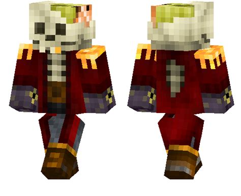 Pirate Skull | Minecraft PE Skins