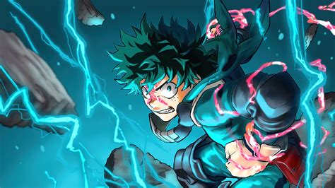 izuku, midoriya, all for one, mha, my hero academia, bnha, anime, 4k ...