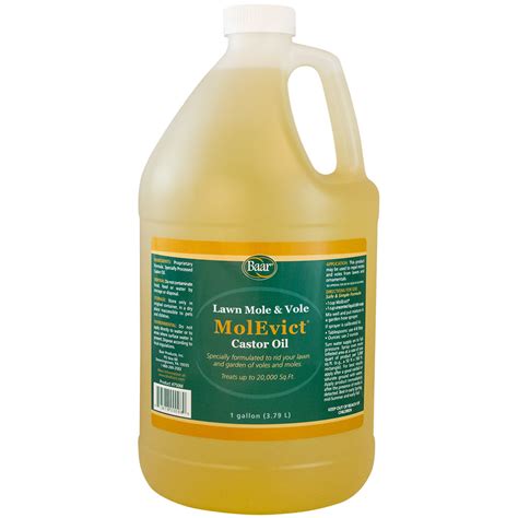 MolEvict Lawn Mole Castor Oil, 1 Gallon, 128 fl. oz.