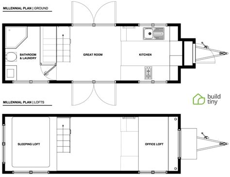 The Multi-Functional "Millennial" Tiny House on Wheels by Build Tiny H ...