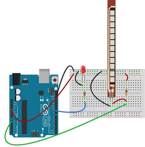 Flex Sensor with Arduino - theoryCIRCUIT - Do It Yourself Electronics ...