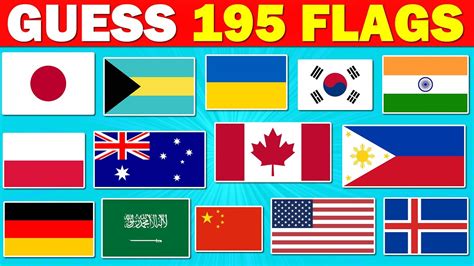 195 Countries Guess the Flag Quiz | Ultimate Flag Quiz - YouTube