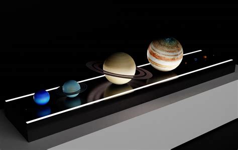 Scale Model Of Solar System