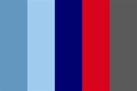 Blue And Red Color Palettes - Image to u