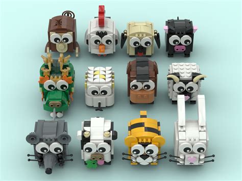 LEGO IDEAS - Twelve Animals