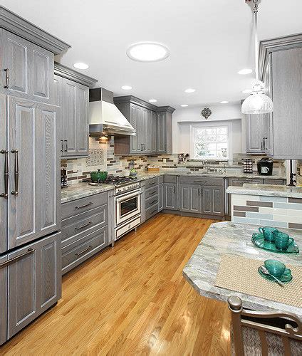 Gray Stained Cabinets Ideas, Pictures, Remodel and Decor