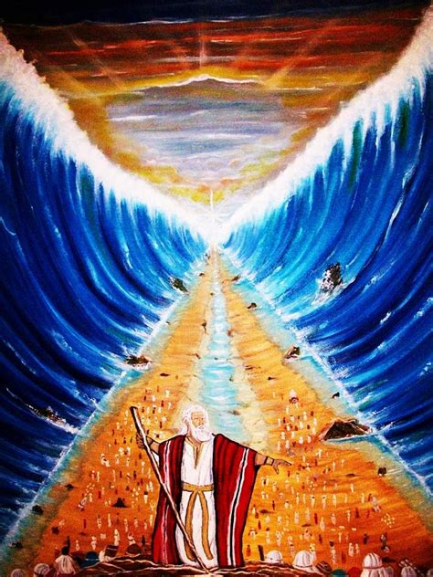 Moses. Painting by Roejae Baptiste