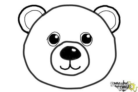 How to Draw a Bear Face