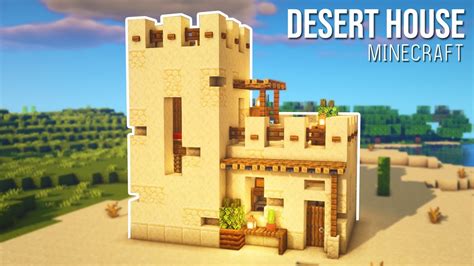 Minecraft : How to Build a Desert House - YouTube