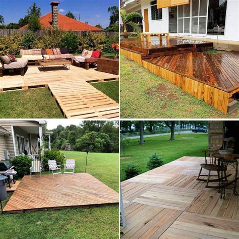 40 Cheap DIY Pallet Deck Ideas To Save Money - Blitsy